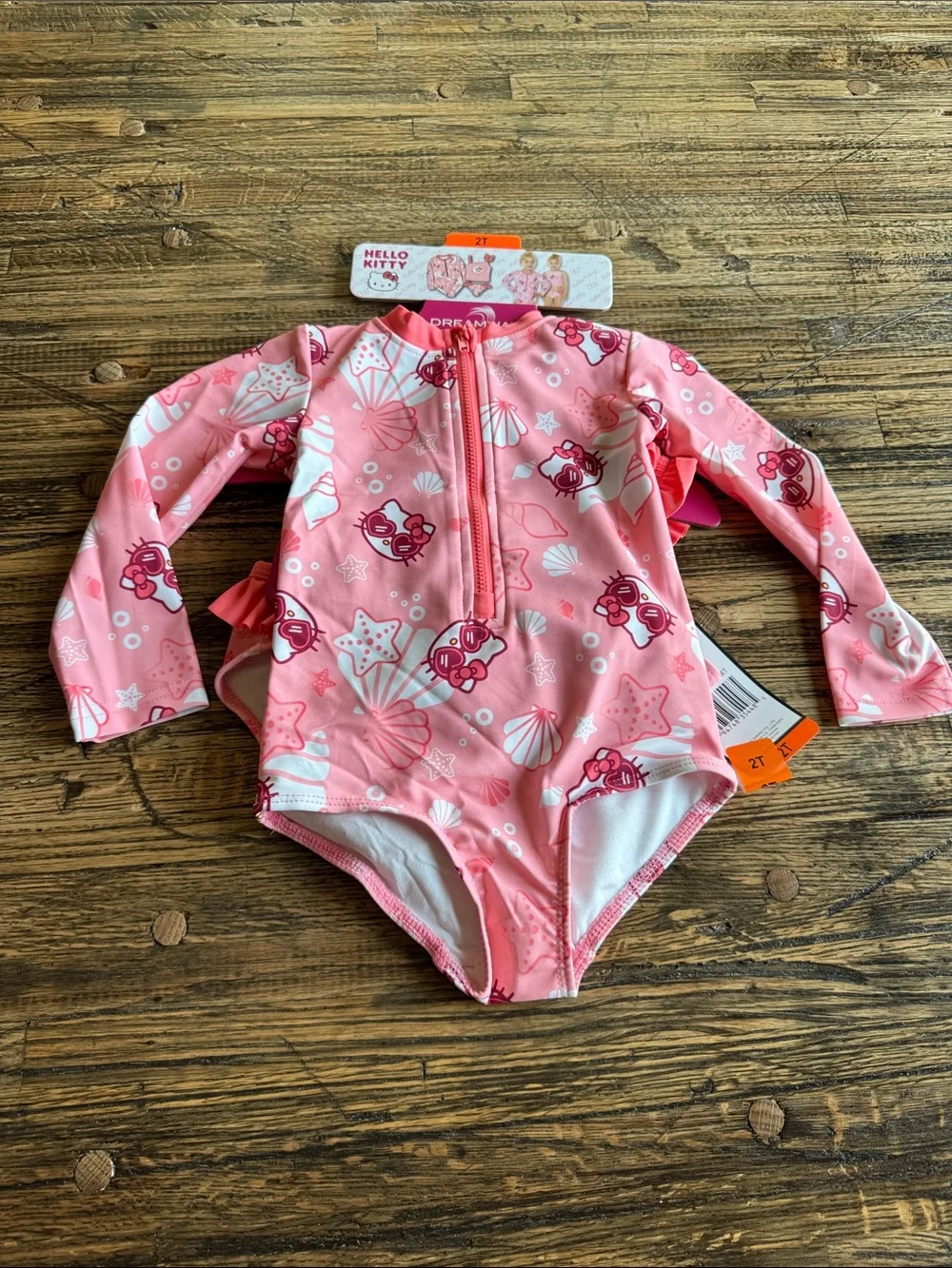 NWT. Hello Kitty 3 Piece Swimwear Set.